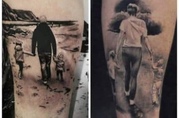 Algunos diseños de tatuajes de familia para hombres