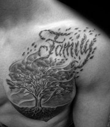 tatuajes de familia para hombres simbolicos