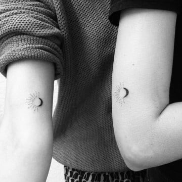 tatuajes de hermanas simbolos naturales