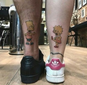 tatuajes de hermano y hermana de personajes