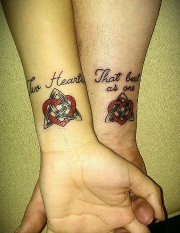 tatuajes que signifiquen amor eterno en pareja