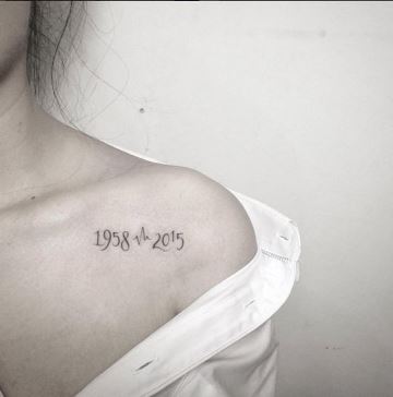 tatuajes dedicados a una madre fallecida pequeños
