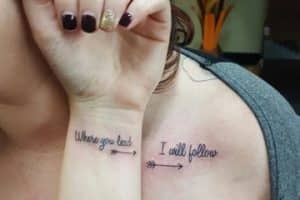 tatuajes pequeños madre e hija frases