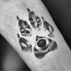 Ideas y diseños de tatuajes de lobos en el antebrazo