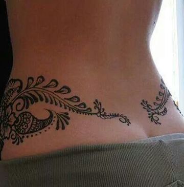 tatuajes para espalda baja mujer