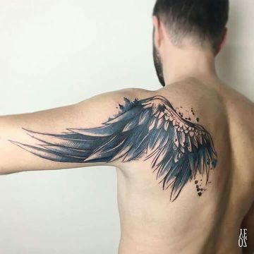 tatuajes con significado de libertad de alas