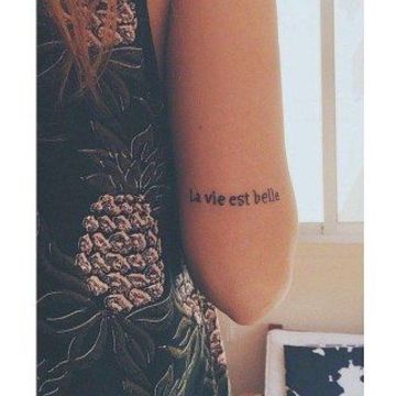 frases de la vida para tatuar en el brazo