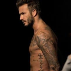 Algunos de los tatuajes de futbolistas famosos