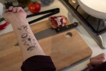 tatuajes de cocina para hombres chef