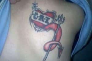 tatuajes del america de cali en la espalda