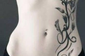 Algunas ideas de tatuajes para el abdomen de mujer
