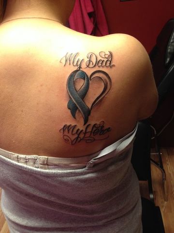 tatuajes dedicados a los padres en mujeres