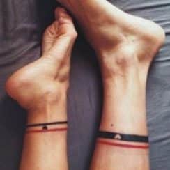 Sofisticados y romanticos tatuajes simbolicos para parejas