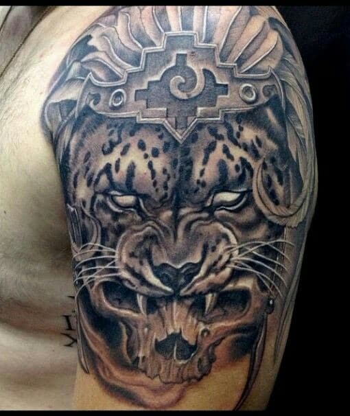 tatuajes de jaguares mayas significado