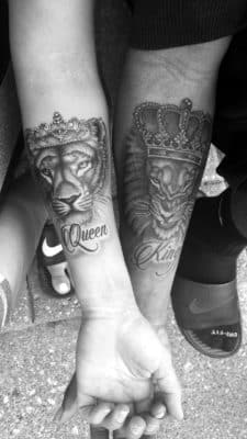 tatuajes de leones para parejas significado
