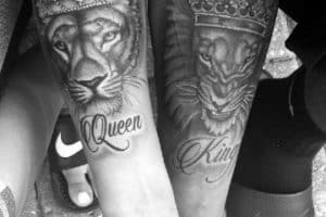 tatuajes de leones para parejas significado