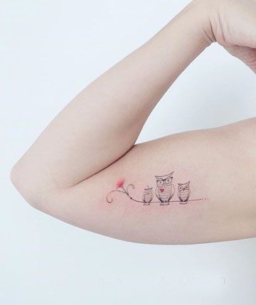 tatuajes de pájaros en el brazo para mujeres
