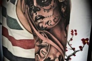 tatuajes del dia de los muertos mexico