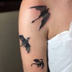 Imágenes y diferentes fotos de tatuajes de dragones