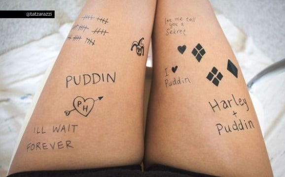 Imagenes y diseños de los tatuajes de harley quinn