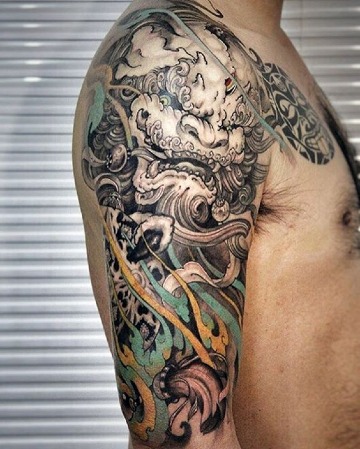 imagenes de tatuajes chinos en el brazo