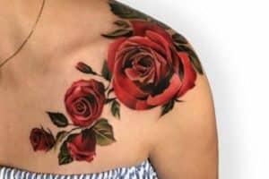los mejores tatuajes de rosas 2018