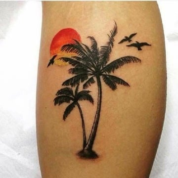 diseños de tatuajes de palmeras significado