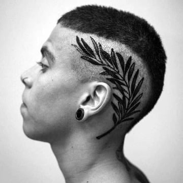 diseños de tatuajes en la cabeza para hombres