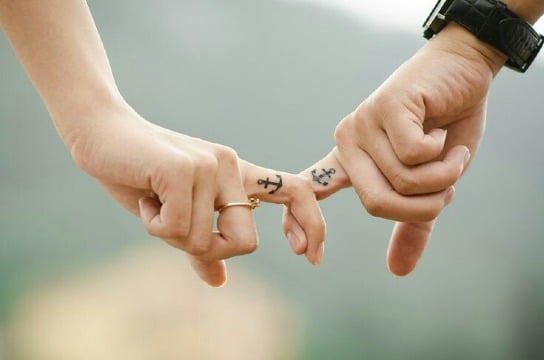 diseños de tatuajes iguales para parejas