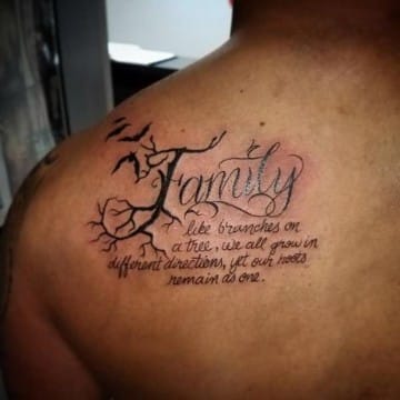 fotos de tatuajes con significado de familia