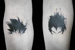 tatuajes de dragon ball antebrazo