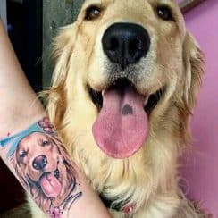 4 tatuajes de perros golden para amarlos aun más