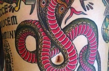 4 tipos de tatuajes de serpientes japonesas