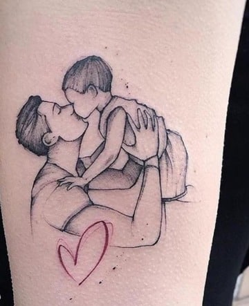 diseños de tatuajes dedicados a papa
