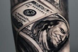 imagenes de tatuajes de billetes de dolar