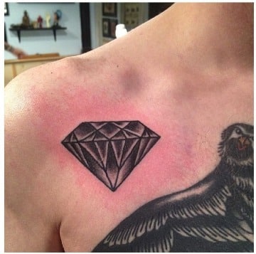 imagenes de tatuajes de diamantes para hombres