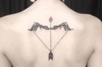 4 tatuajes de arco y flecha con varios significados