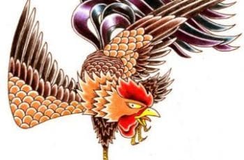 2 simbologias claves en tatuajes de gallos de pelea