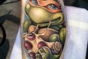 tatuajes de tortugas ninja nueva escuela