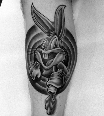 tatuajes de conejos para hombres famosos