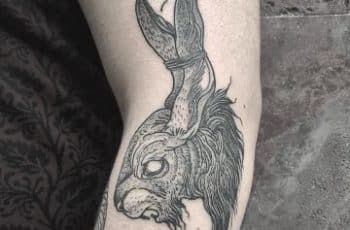 Tatuajes de conejos para hombres para la suerte en 2020