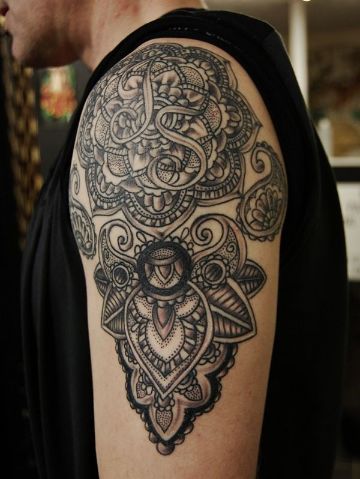 tatuajes mandalas celtas para hombres