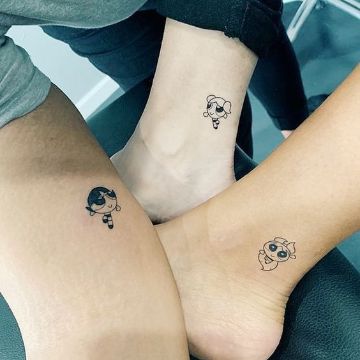 tatuajes para amigas de 3 conceptos