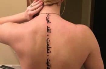 Delicados tatuajes arabes para mujeres en 3 zonas