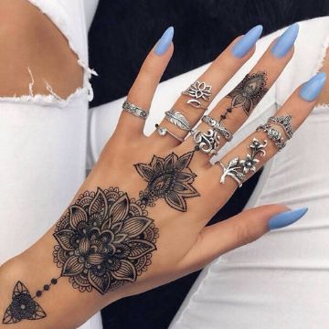 tatuajes arabes para mujeres simbolos