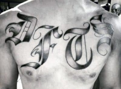 tatuajes con la letra f con otra letras
