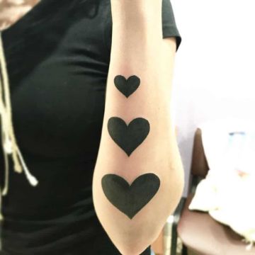 tatuajes de corazones para mujeres conceptos y efectos