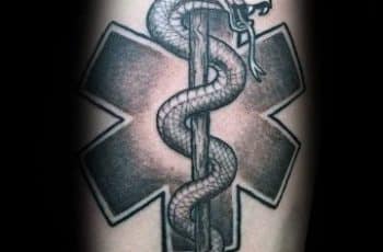 Concepto de los tatuajes de la estrella de la vida 6 puntas