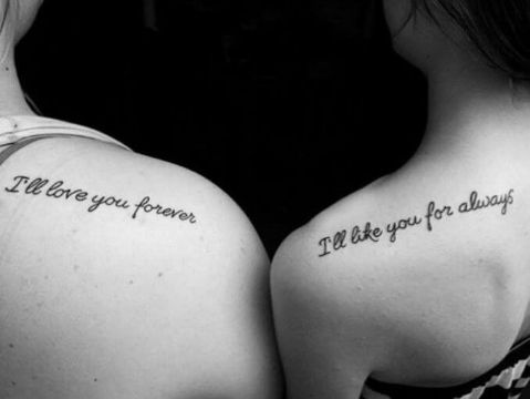 tatuajes de mama e hija con frases