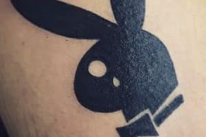 tatuajes del conejito playboys agregado delicado